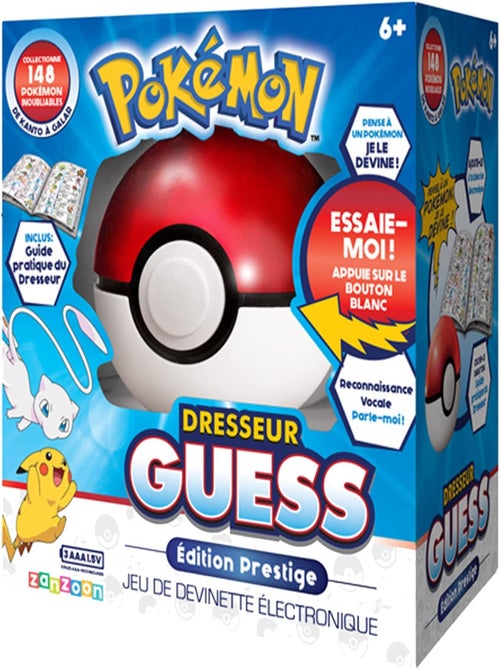 Poké Ball Interactive Dresseur Guess : édition Prestige - Bandai - Kiabi