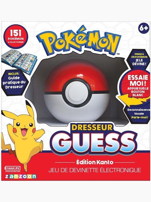 Poké Ball Intéractive Pokémon Dresseur Guess - Bandai - Kiabi