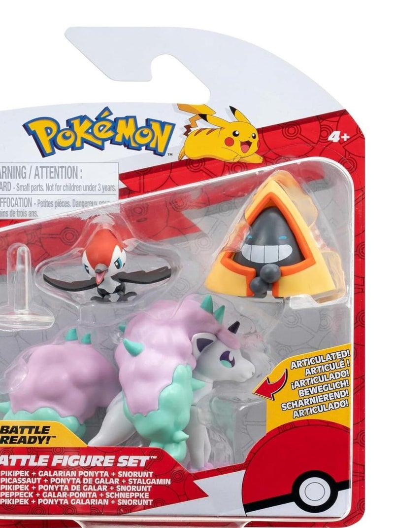 Pokémon - Battle figure set - Escargot, Galar-ponita N/A - Kiabi