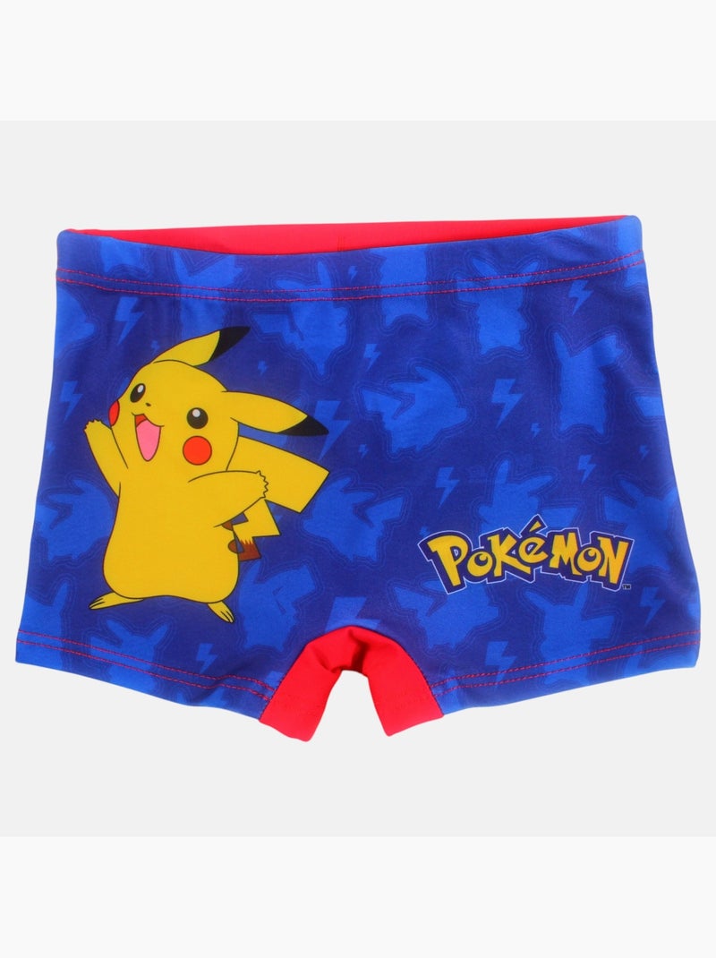 Pokemon - Boxer de bain avec personnage Bleu marine - Kiabi