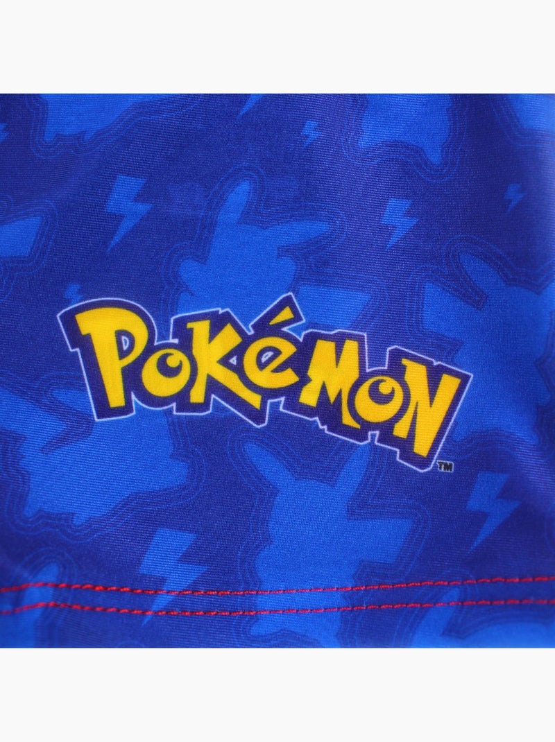 Pokemon - Boxer de bain avec personnage Bleu marine - Kiabi