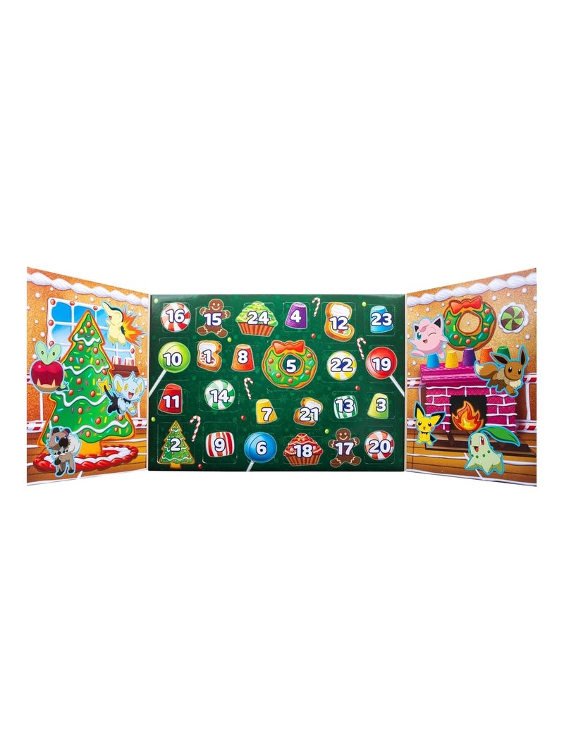 Pokémon - Calendrier de l'avent Battle Figures Multicolore - Kiabi
