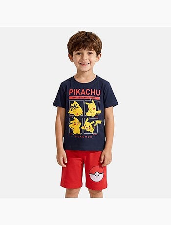 Pokemon - Ensemble T-shirt et short avec personnage