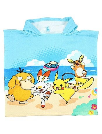 Pokemon - Poncho imprimé Pokemon