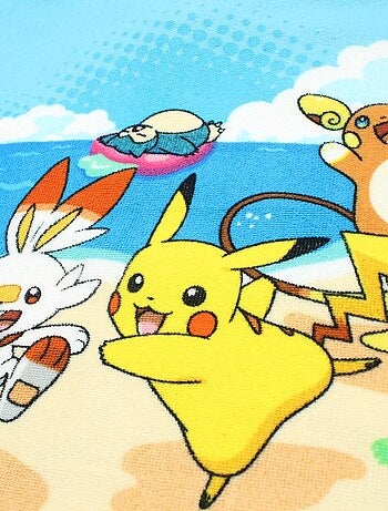 Pokemon - Poncho imprimé Pokemon