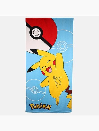 Pokemon - Serviette de plage garçon