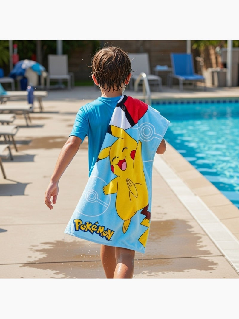 Pokemon - Serviette de plage garçon Bleu - Kiabi