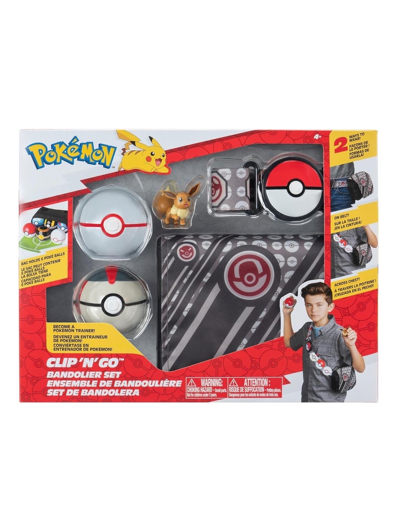 Pokémon - Set de bataille - Premierball, Timerball & Evoli Multicolore - Kiabi
