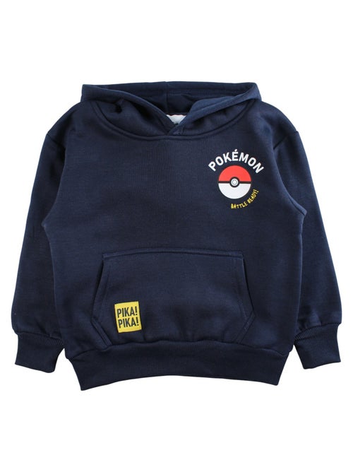 Pokemon - Sweat à capuche Pokemon garçon - Kiabi