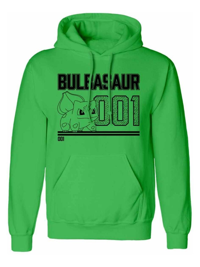 Pokemon - Sweat à capuche Vert - Kiabi