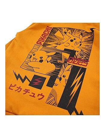 Pokemon - Sweat imprimé Pokemon en coton
