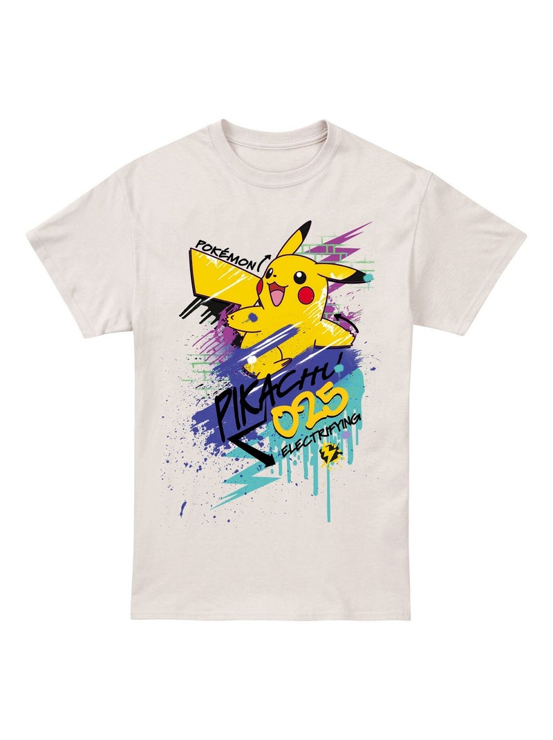 Pokemon - T-shirt Blanc cassé - Kiabi