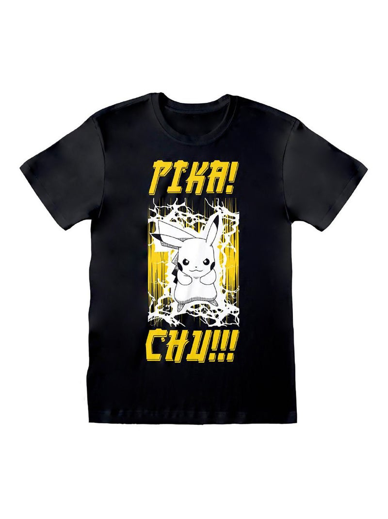 Pokemon - T-shirt ELECTRIFYING Noir - Kiabi