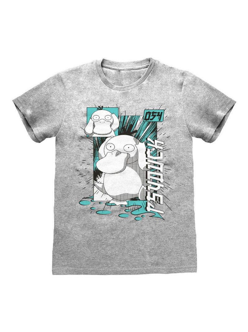 Pokemon - T-shirt Gris chiné - Kiabi
