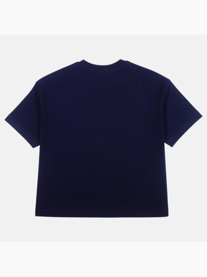 Pokemon - T-shirt manches courtes garçon avec personnage Bleu marine - Kiabi