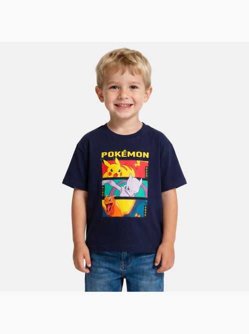 Pokemon - T-shirt manches courtes garçon avec personnage - Kiabi Pokemon - T-shirt manches courtes garçon avec personnage - Kiabi