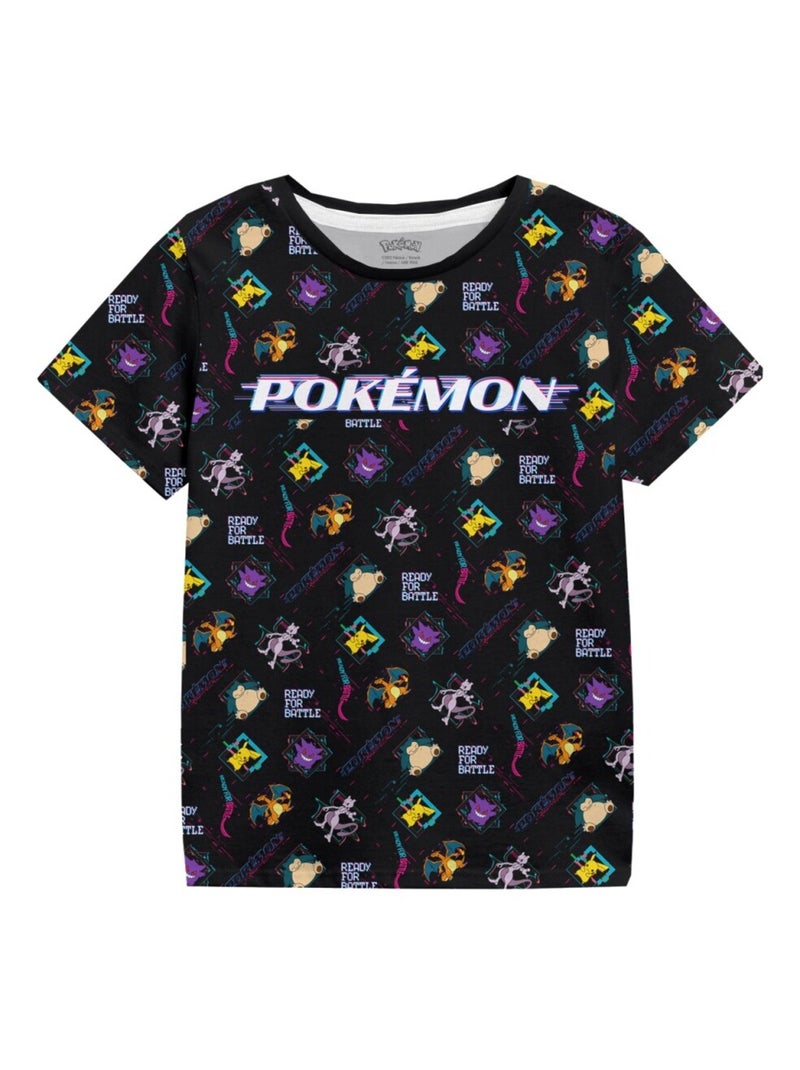 Pokemon - T-shirt Noir - Kiabi
