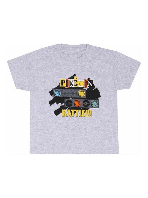 Pokemon - T-shirt POKEMON BATTLE - Kiabi