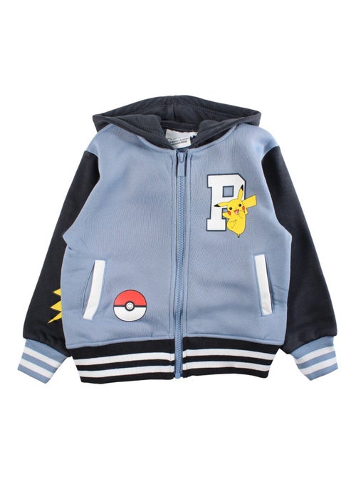 Pokemon - Veste à capuche Pokemon garçon - Kiabi