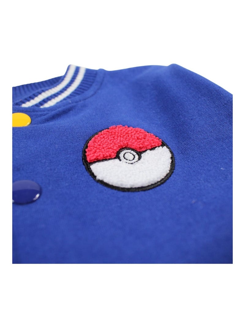 Pokemon - Veste garçon imprimée Bleu - Kiabi
