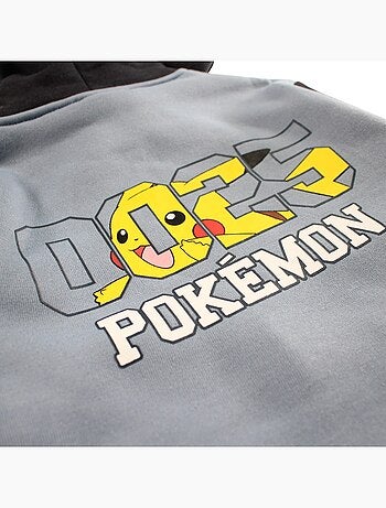 Pokemon - Veste sweat à capuche garçon imprimée