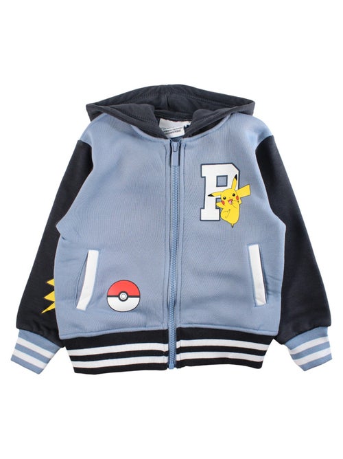 Pokemon - Veste sweat à capuche garçon imprimée - Kiabi
