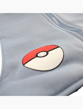 Pokemon - veste zippée à capuche imprimée, manches longues