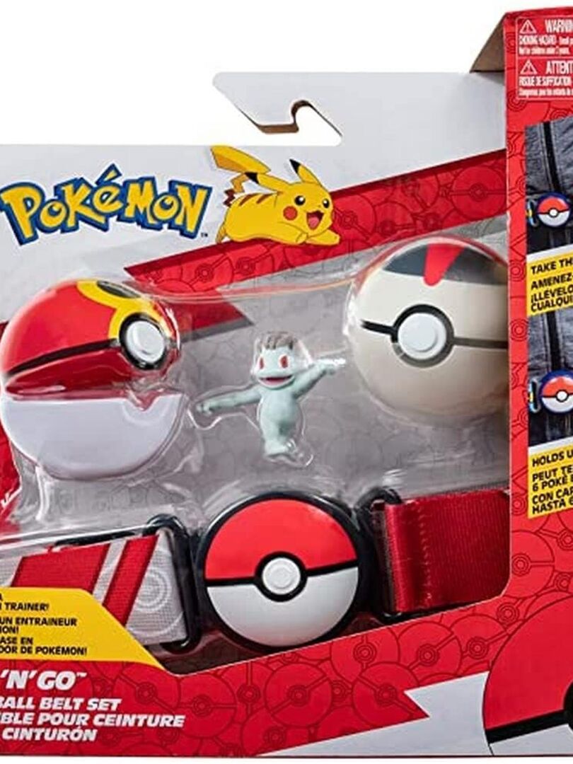 Pokemon Clip N Go Poke Ball Belt Set N A Kiabi nu