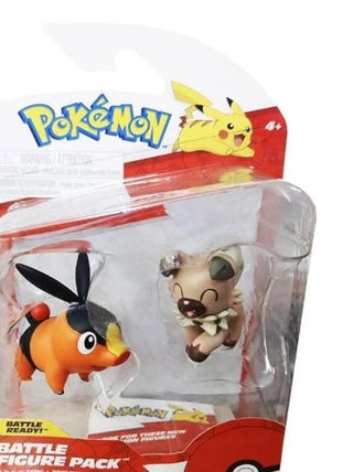 Pokémon Figurine de Combat – Tepic & Rockruff