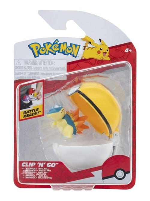 Pokémon Héricendre et Speed Ball Clip 'N' Go - Kiabi