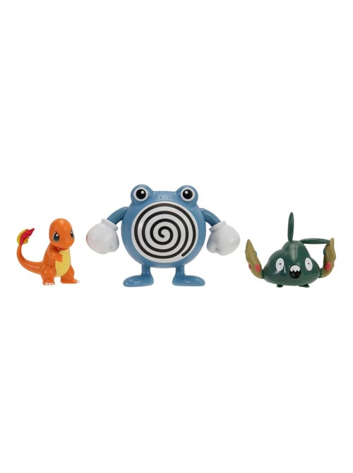 Pokémon Pack de 3 Figurines de Combat - Kiabi