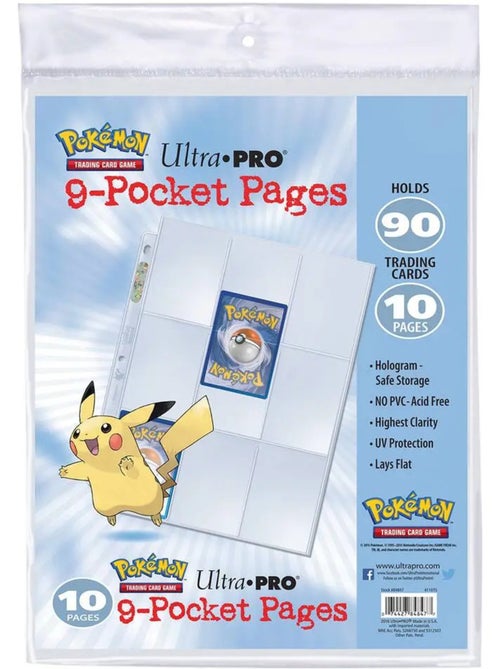 Pokémon Paquet De 10 Feuilles Classeur - Asmodee - Kiabi Pokémon Paquet De 10 Feuilles Classeur - Asmodee - Kiabi