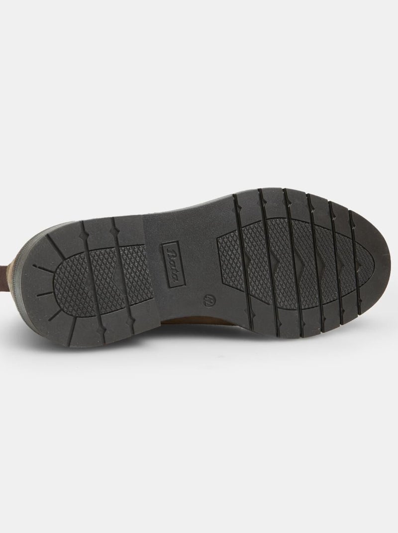 Polacchini Bata Flexible en suède Taupe - Kiabi