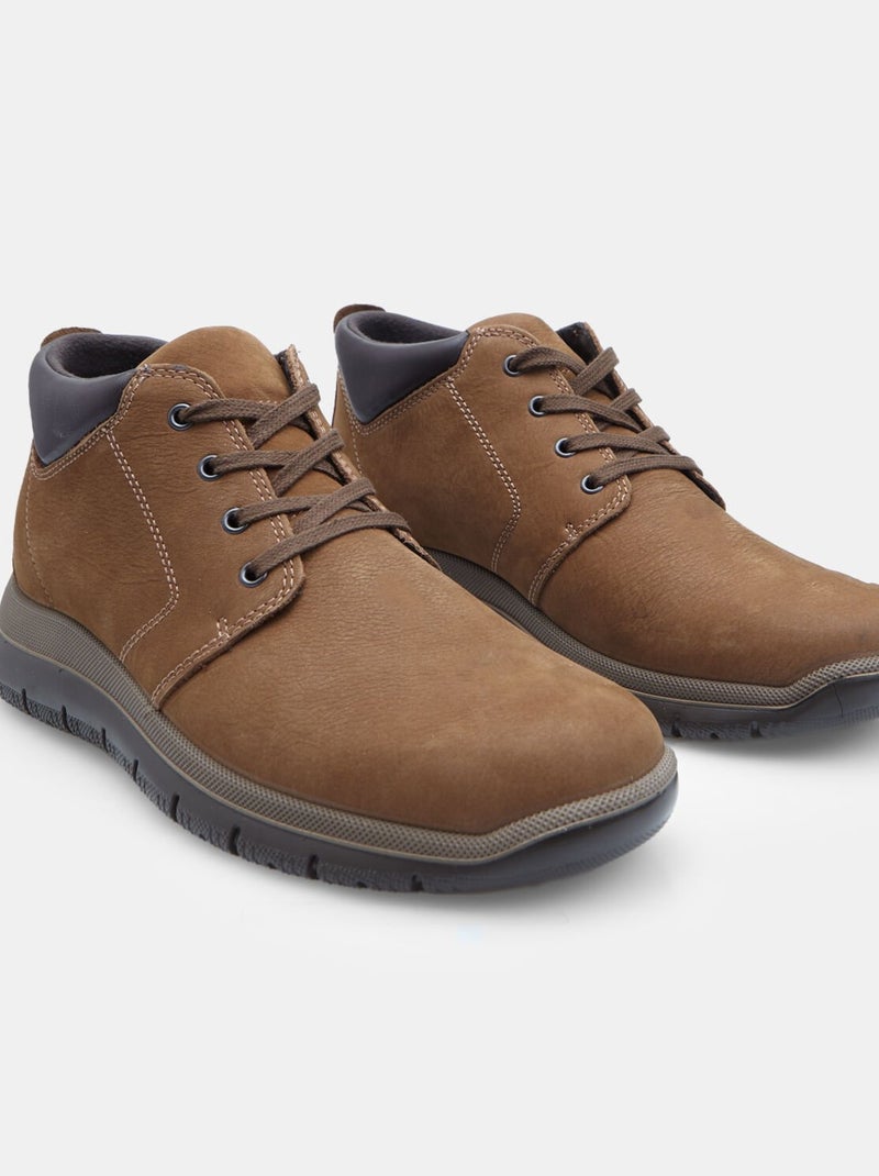 Polacchino en nubuck Bata Bronze - Kiabi