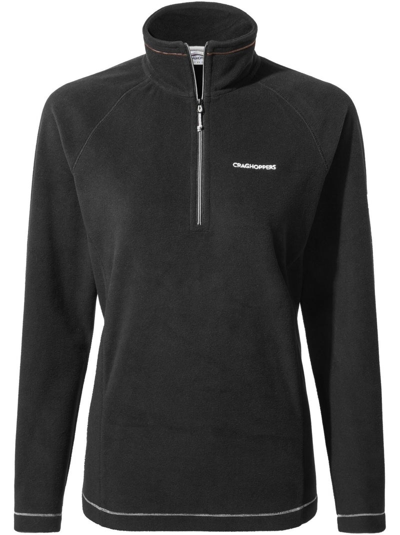 Polaire à col montant zippé miska - craghoppers Noir - Kiabi
