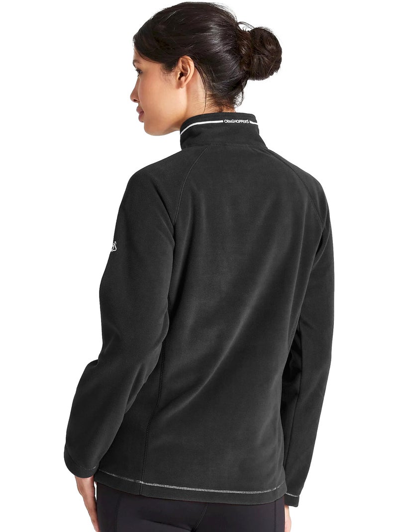 Polaire à col montant zippé miska - craghoppers Noir - Kiabi