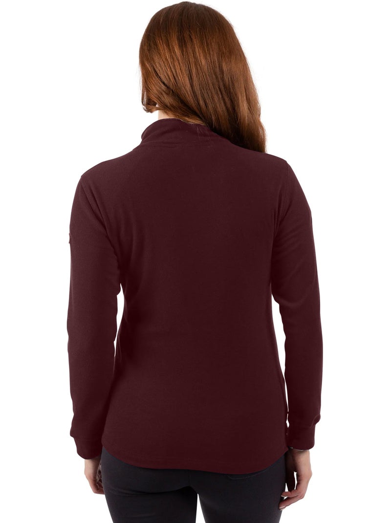 Polaire big heart - trespass Violet foncé - Kiabi