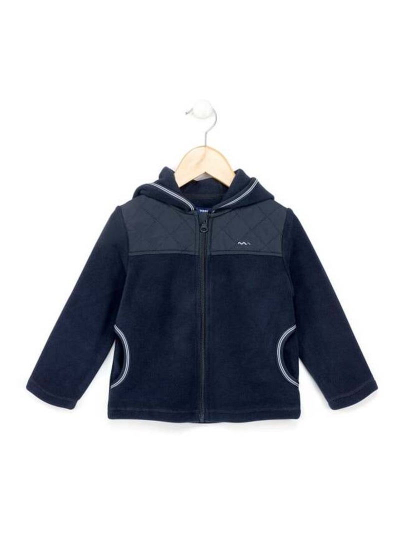 Polaire bleu marine Garçon Bleu - Kiabi