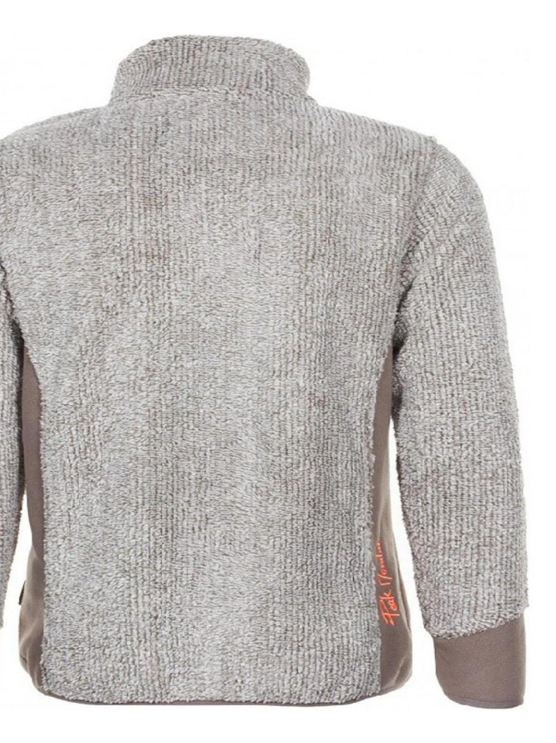 Polaire   CAFFY - PEAK MOUNTAIN Gris taupe - Kiabi