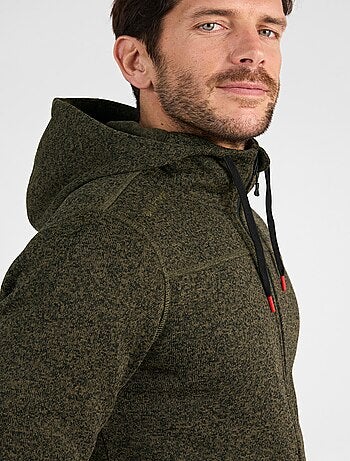 Polaire capuche Thermolactyl - DamartSport