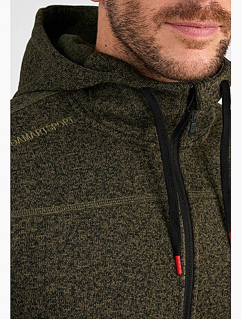 Polaire capuche Thermolactyl - DamartSport