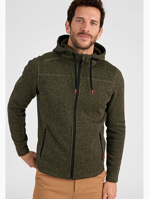 Polaire capuche Thermolactyl - DamartSport - Kiabi