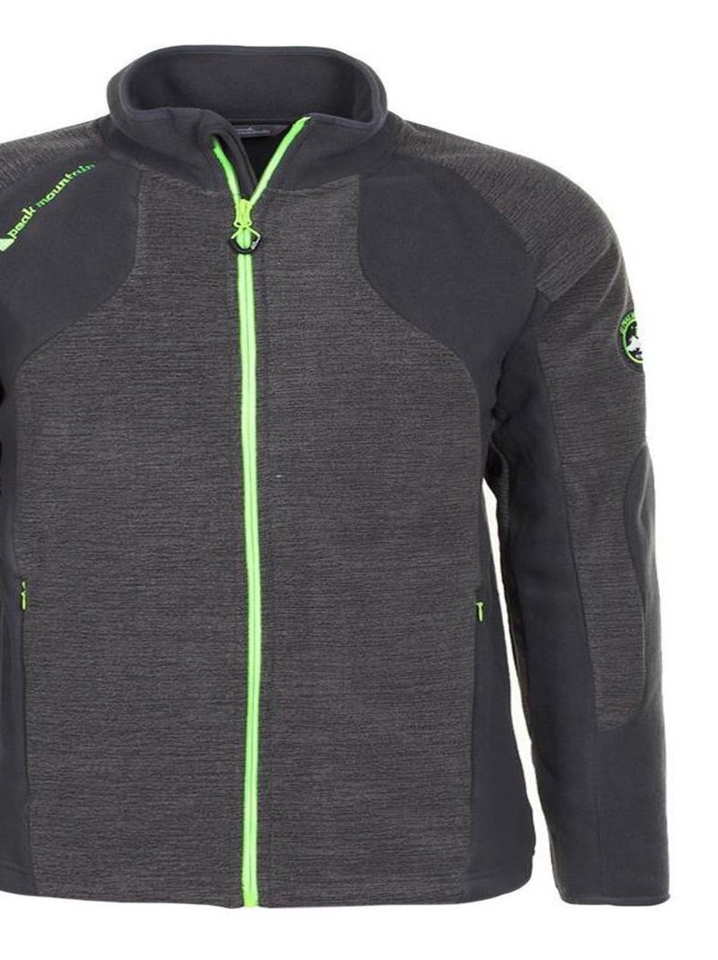 Polaire   CECUT - PEAK MOUNTAIN Gris - Kiabi