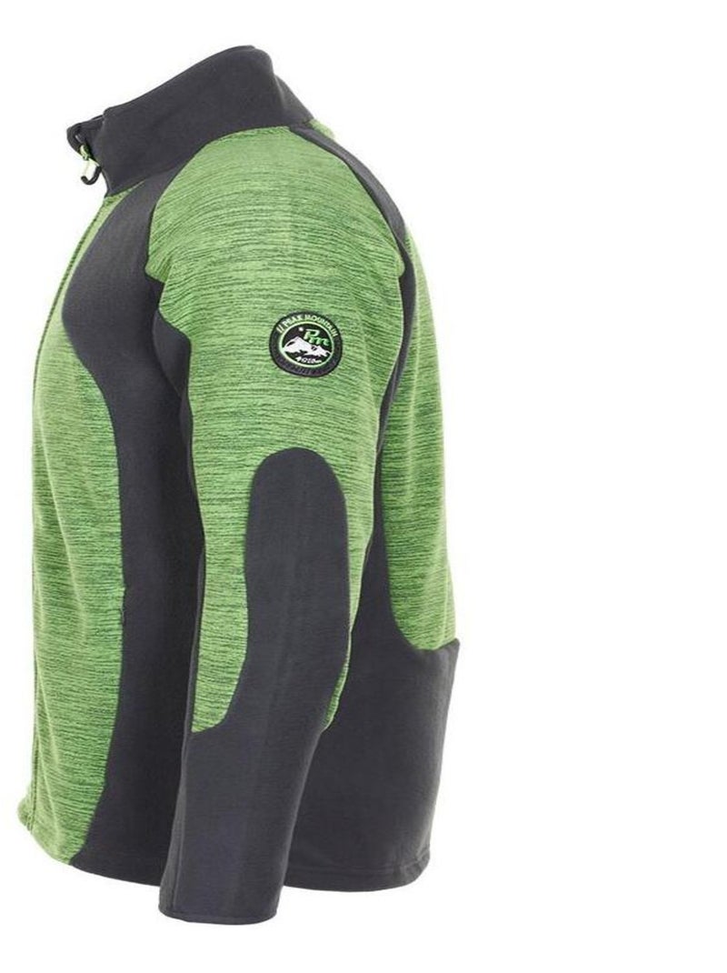 Polaire   CECUT - PEAK MOUNTAIN Vert anis - Kiabi