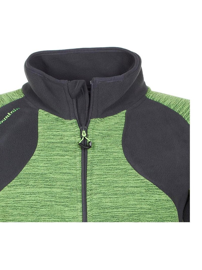 Polaire   CECUT - PEAK MOUNTAIN Vert anis - Kiabi