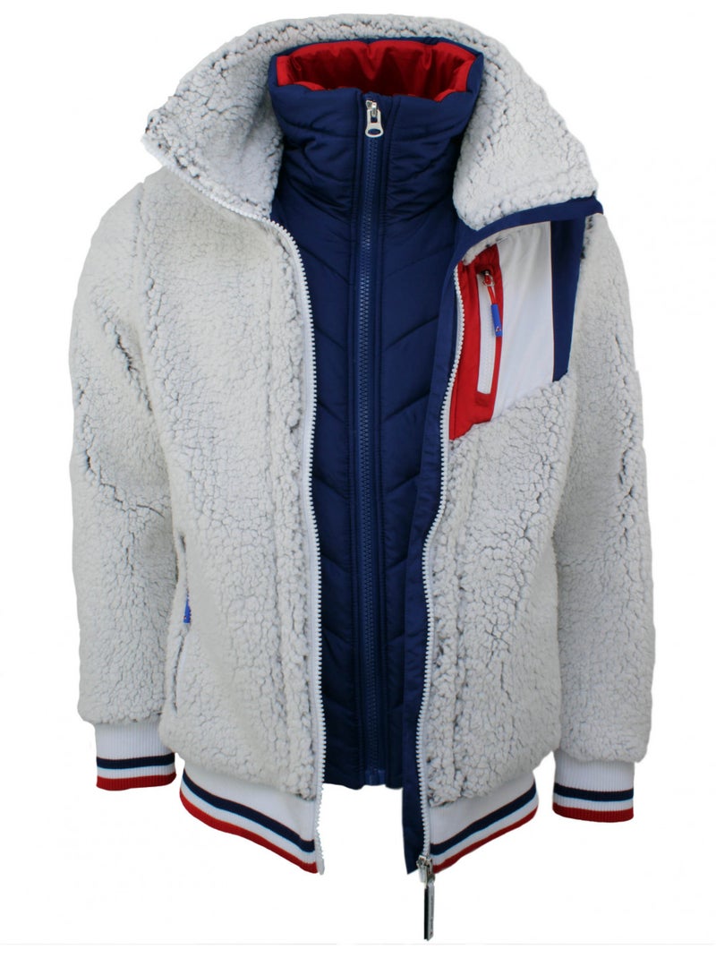 Polaire   CORNEILLE - PEAK MOUNTAIN Blanc - Kiabi