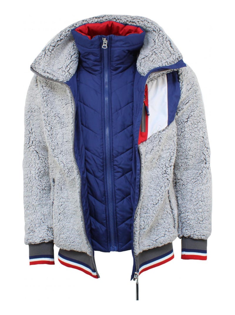 Polaire   CORNEILLE - PEAK MOUNTAIN Gris - Kiabi