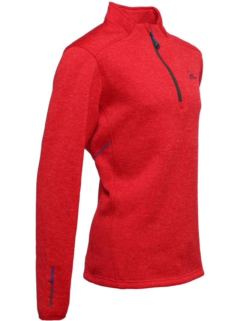 Polaire   CYPAR - PEAK MOUNTAIN Rouge - Kiabi