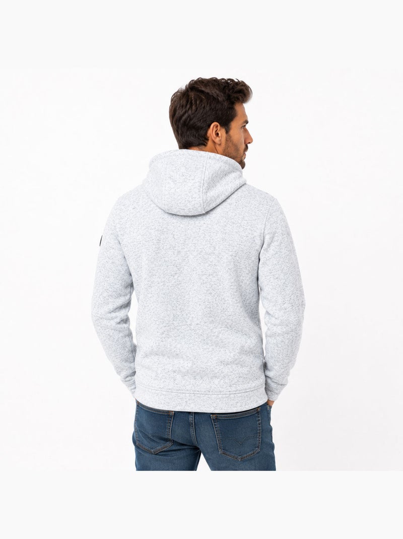 Polaire en maille à capuche talerteoral – kaporal Blanc - Kiabi