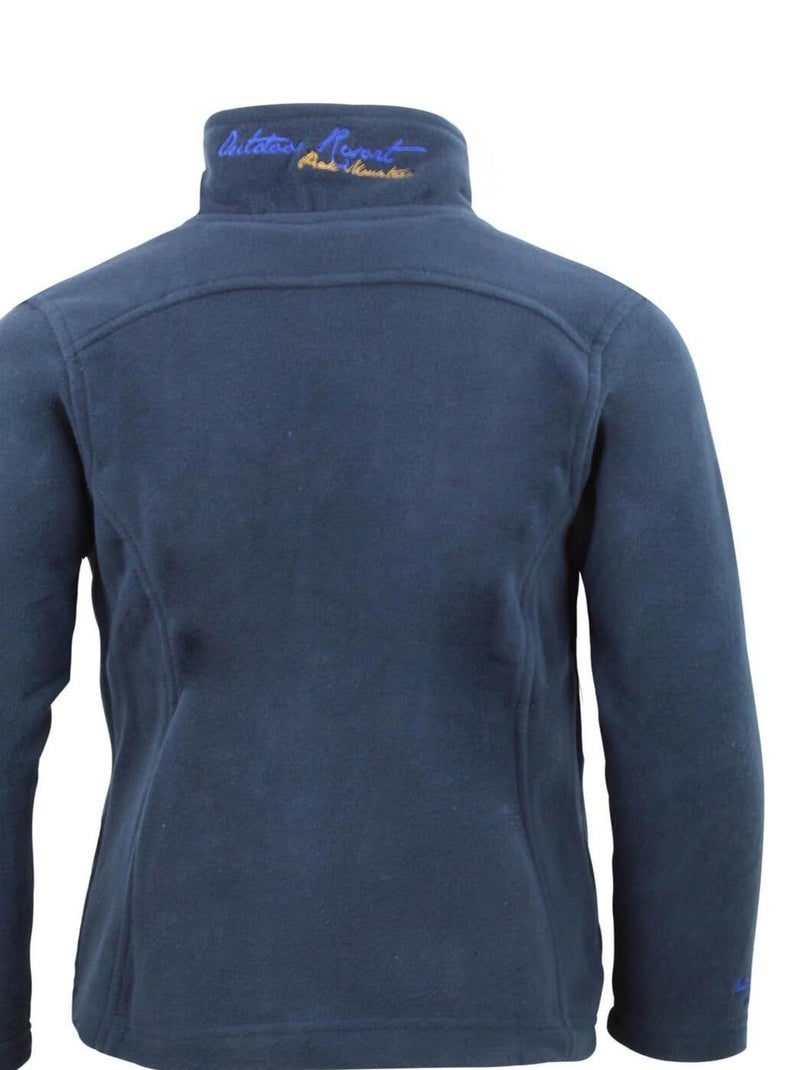 Polaire fille FASAK - PEAK MOUNTAIN Bleu marine - Kiabi